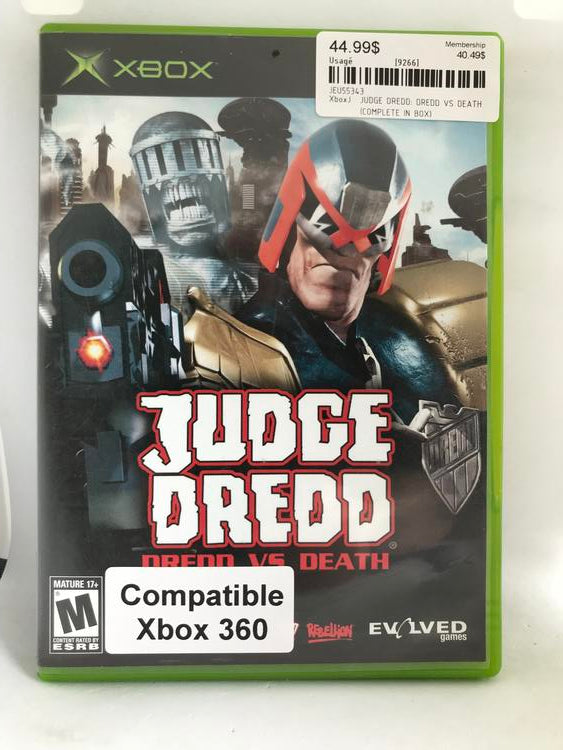 JUDGE DREDD: DREDD VS DEATH (COMPLETE IN BOX) (usagé)