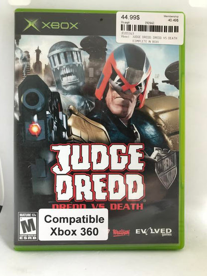 JUDGE DREDD: DREDD VS DEATH (COMPLETE IN BOX) (usagé)