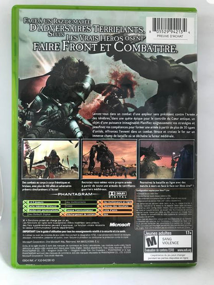 KINGDOM UNDER FIRE THE CRUSADERS (COMPLETE IN BOX) (usagé)