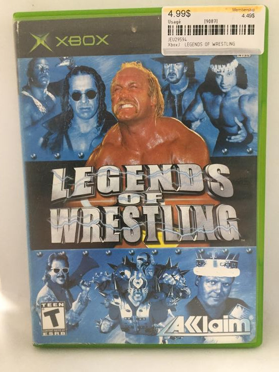 LEGENDS OF WRESTLING (COMPLETE IN BOX) (usagé)