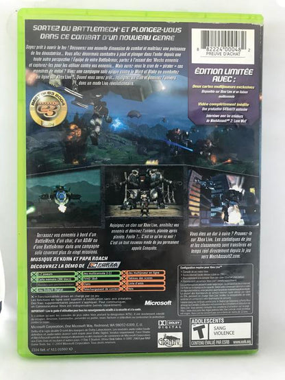MECHASSAULT 2 LONE WOLF (WITH BOX) (usagé)
