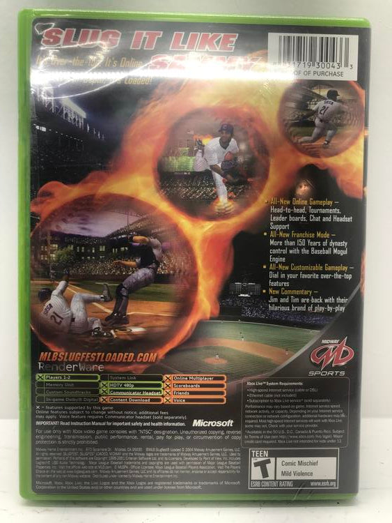 MLB SLUGFEST LOADED (BRAND NEW / SEALED) (usagé)