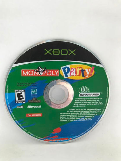 MONOPOLY PARTY (COMPLETE IN BOX) (usagé)