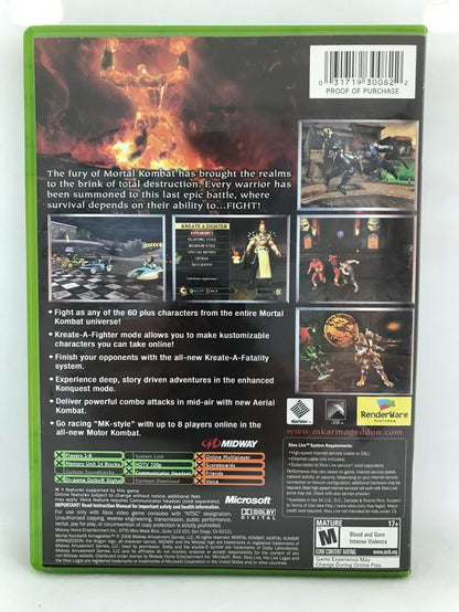 MORTAL KOMBAT ARMAGEDDON (COMPLETE IN BOX) (usagé)