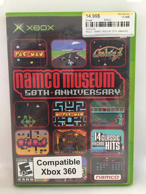 NAMCO MUSEUM 50TH ANNIVERSARY (COMPLETE IN BOX) (usagé)