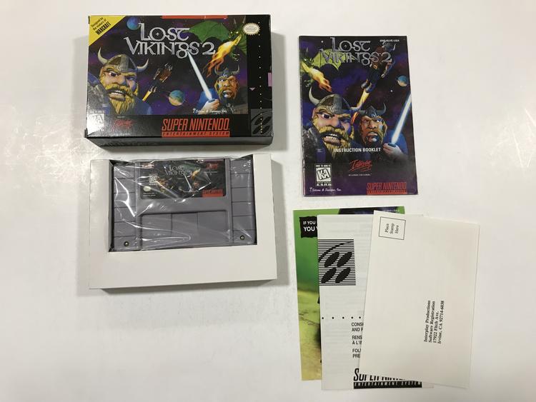 LOST VIKINGS 2 (COMPLETE IN BOX) (usagé)