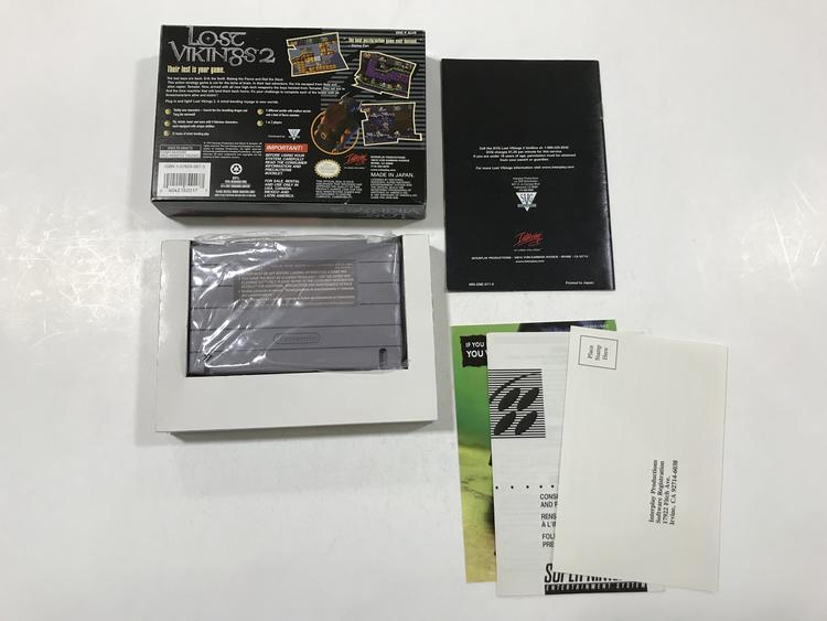 LOST VIKINGS 2 (COMPLETE IN BOX) (usagé)