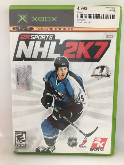 NHL 2K7 (COMPLETE IN BOX) (usagé)