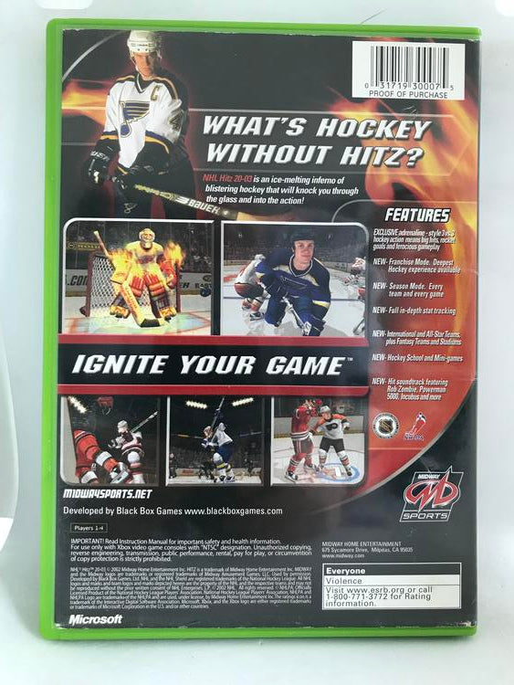 NHL HITZ 2003 (COMPLETE IN BOX) (usagé)