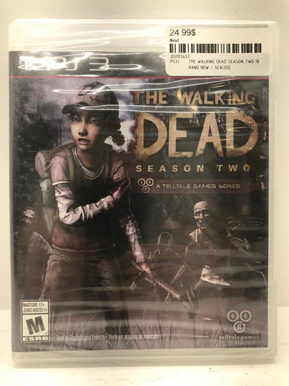 THE WALKING DEAD SEASON TWO (BRAND NEW / SEALED) (usagé)