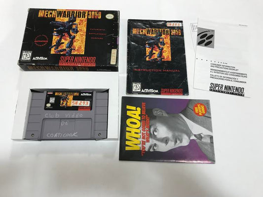 MECHWARRIOR 3050 (COMPLETE IN BOX) (usagé)