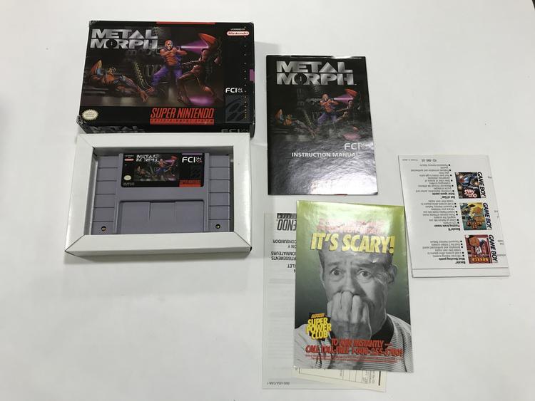 METAL MORPH (COMPLETE IN BOX) (usagé)