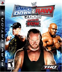 WWE SMACKDOWN VS. RAW 2008 FEATURING ECW (COMPLETE IN BOX) (usagé)