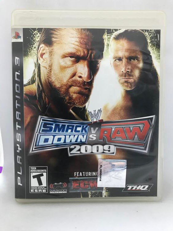 WWE SMACKDOWN VS. RAW 2009 (COMPLETE IN BOX) (usagé)