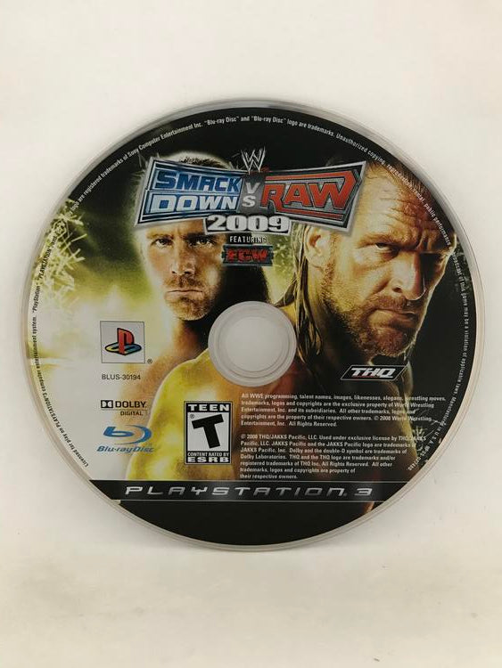 WWE SMACKDOWN VS. RAW 2009 (COMPLETE IN BOX) (usagé)