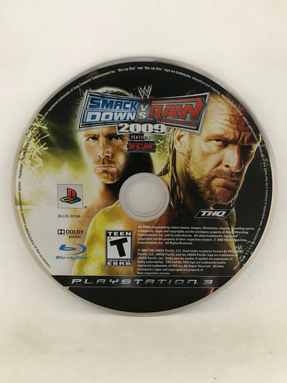 WWE SMACKDOWN VS. RAW 2009 (COMPLETE IN BOX) (usagé)