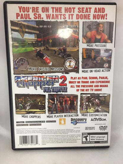 AMERICAN CHOPPER 2 FULL THROTTLE (COMPLETE IN BOX) (used)