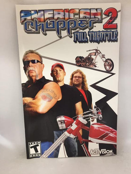 AMERICAN CHOPPER 2 FULL THROTTLE (COMPLETE IN BOX) (used)