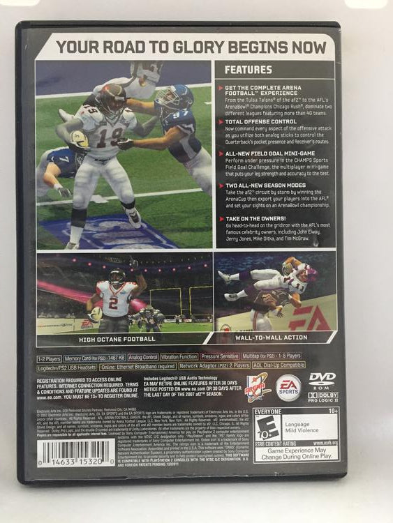ARENA FOOTBALL ROAD TO GLORY (COMPLETE IN BOX) (usagé)
