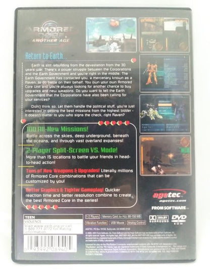 ARMORED CORE 2 ANOTHER AGE (COMPLETE IN BOX) (used)