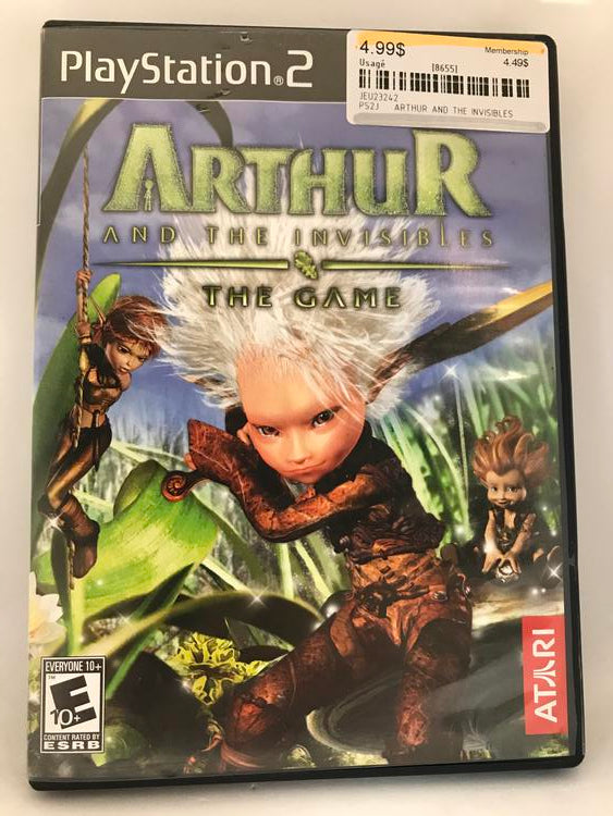 ARTHUR AND THE INVISIBLES (WITH BOX) (usagé)