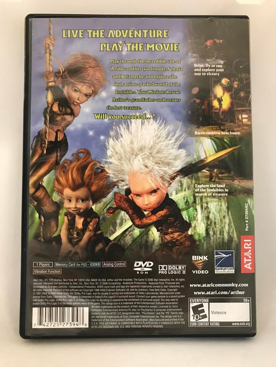 ARTHUR AND THE INVISIBLES (WITH BOX) (usagé)