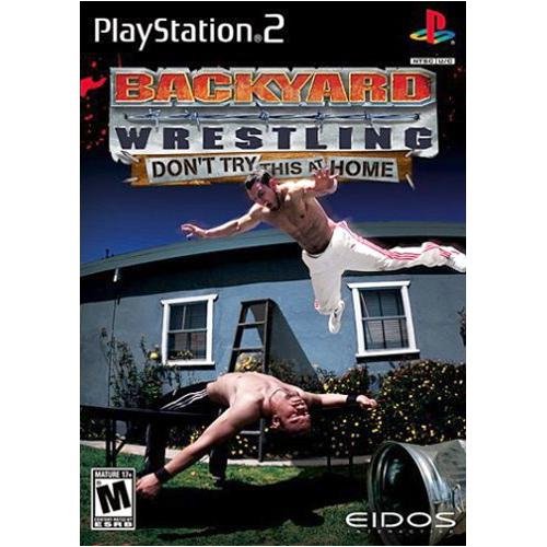 BACKYARD WRESTLING DONT TRY THIS AT HOME (COMPLETE IN BOX) (usagé)