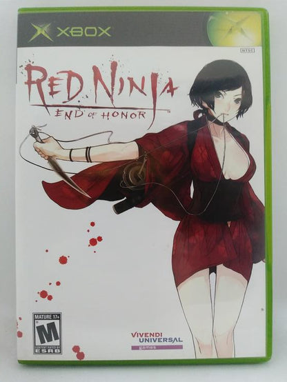 RED NINJA END OF HONOR (COMPLETE IN BOX) (usagé)