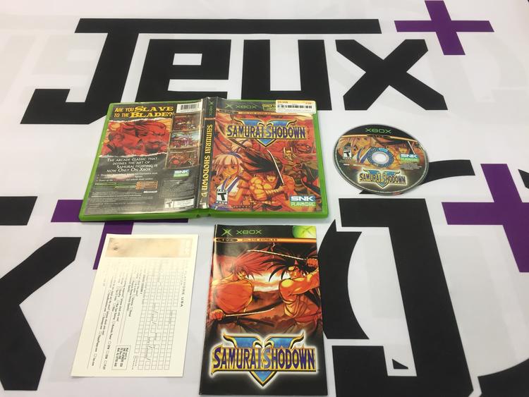 SAMURAI SHODOWN V (COMPLETE IN BOX) (usagé)