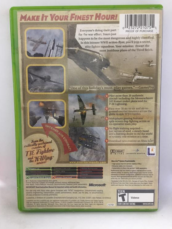 SECRET WEAPONS OVER NORMANDY (WITH BOX) (usagé)