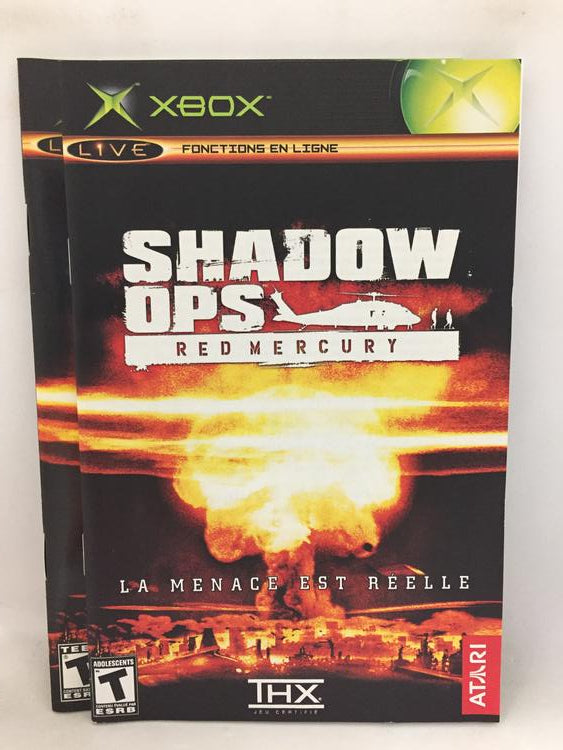 SHADOW OPS RED MERCURY (COMPLETE IN BOX) (usagé)