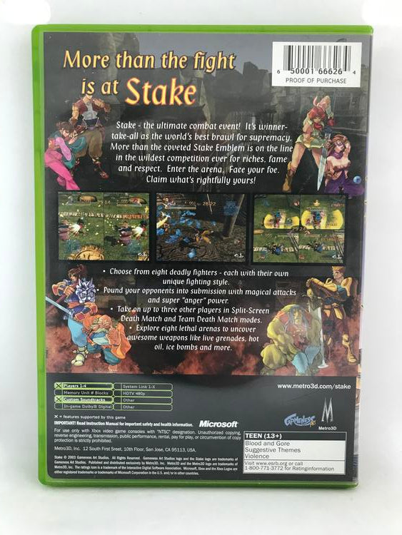 STAKE FORTUNE FIGHTERS (COMPLETE IN BOX) (usagé)