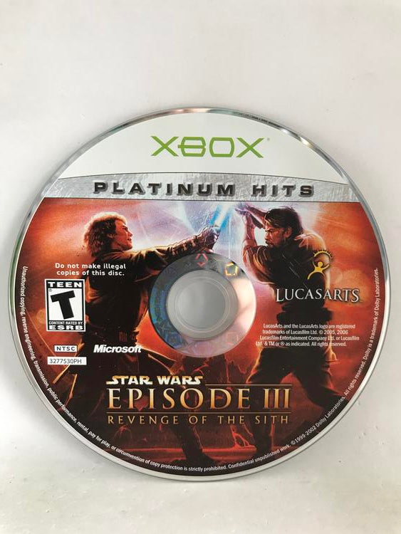 STAR WARS EPISODE III REVENGE OF THE SITH PLATINUM HITS (COMPLETE IN BOX) (usagé)