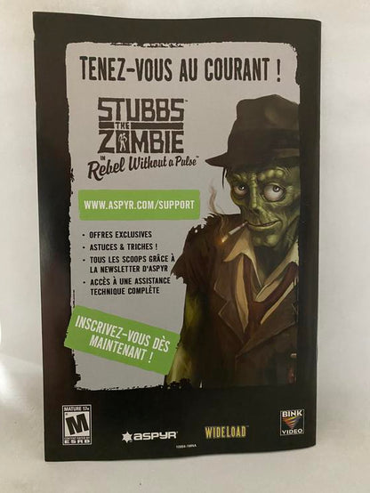 STUBBS THE ZOMBIE IN REBEL WITHOUT A PULSE (COMPLETE IN BOX) (usagé)