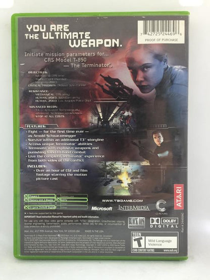 TERMINATOR 3 RISE OF THE MACHINES (COMPLETE IN BOX) (usagé)