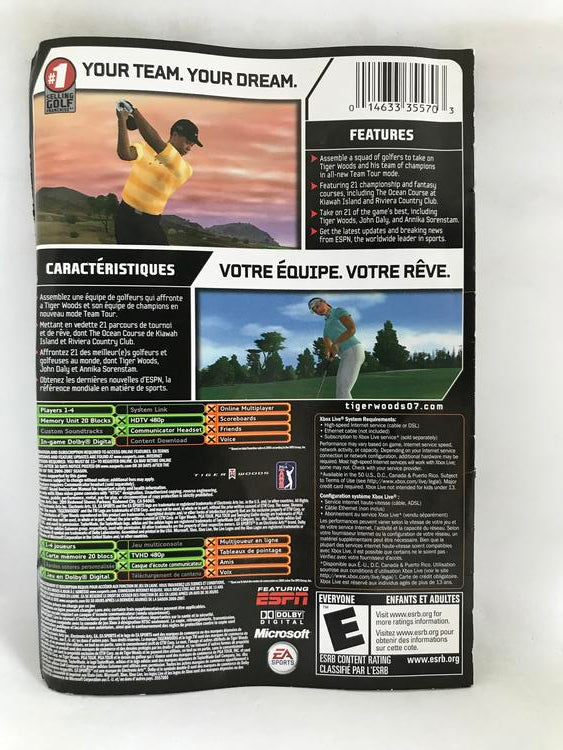 TIGER WOODS 2007 (COMPLETE IN BOX) (usagé)