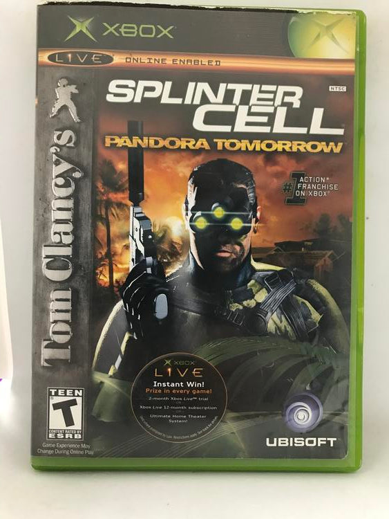 TOM CLANCY'S SPLINTER CELL PANDORA TOMORROW (WITH BOX) (usagé)