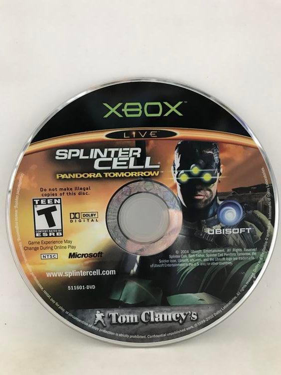 TOM CLANCY'S SPLINTER CELL PANDORA TOMORROW (WITH BOX) (usagé)