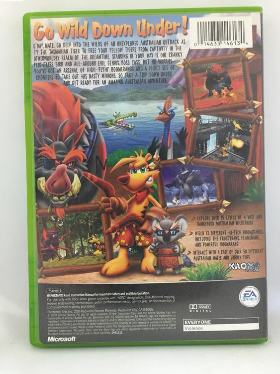 TY THE TASMANIAN TIGER (COMPLETE IN BOX) (usagé)