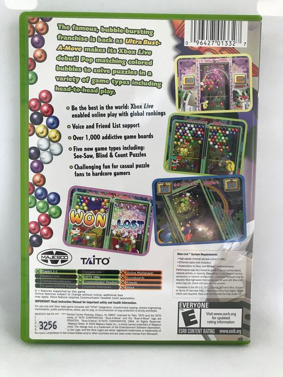 ULTRA BUST-A-MOVE X (COMPLETE IN BOX) (usagé)