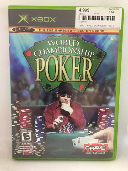 WORLD CHAMPIONSHIP POKER (COMPLETE IN BOX) (usagé)
