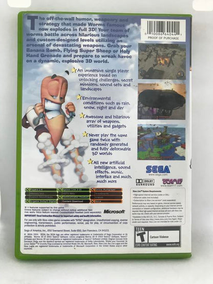 WORMS 3D (COMPLETE IN BOX) (usagé)
