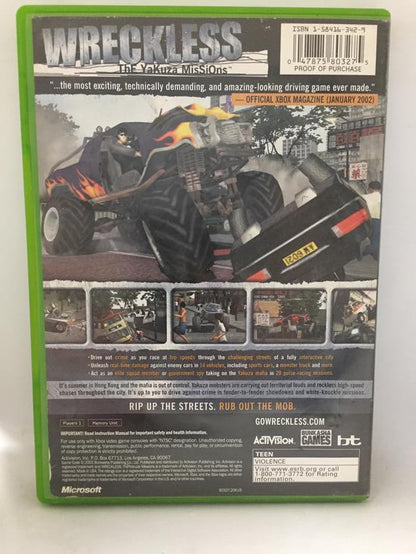 WRECKLESS YAKUZA MISSIONS (COMPLETE IN BOX) (usagé)