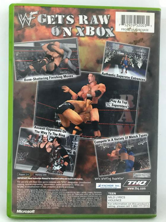 WWF RAW (COMPLETE IN BOX) (usagé)