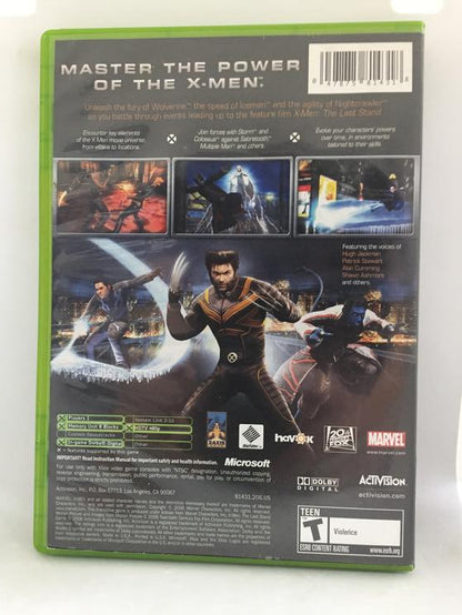 X-MEN THE OFFICIAL GAME (WITH BOX) (usagé)