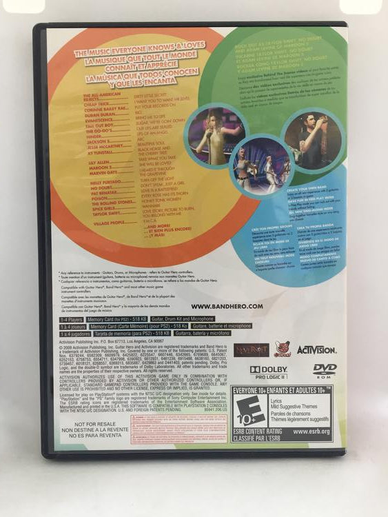 BAND HERO GAME ONLY (COMPLETE IN BOX) (used)