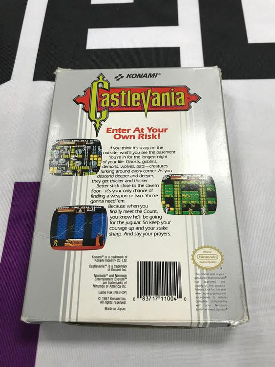 CASTLEVANIA (COMPLETE IN BOX) (usagé)