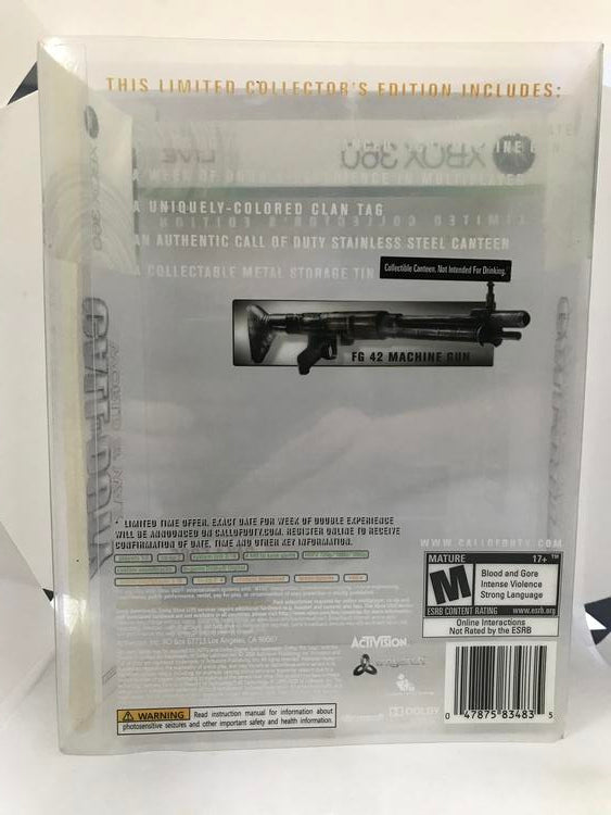 CALL OF DUTY WORLD AT WAR COLLECTOR'S EDITION (WITH BOX) (usagé)