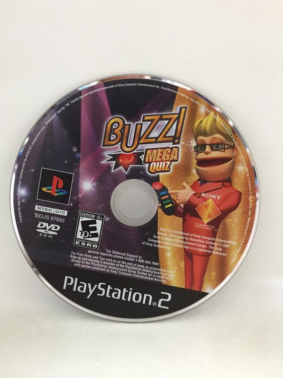 BUZZ THE MEGA QUIZ GAME ONLY (COMPLETE IN BOX) (usagé)