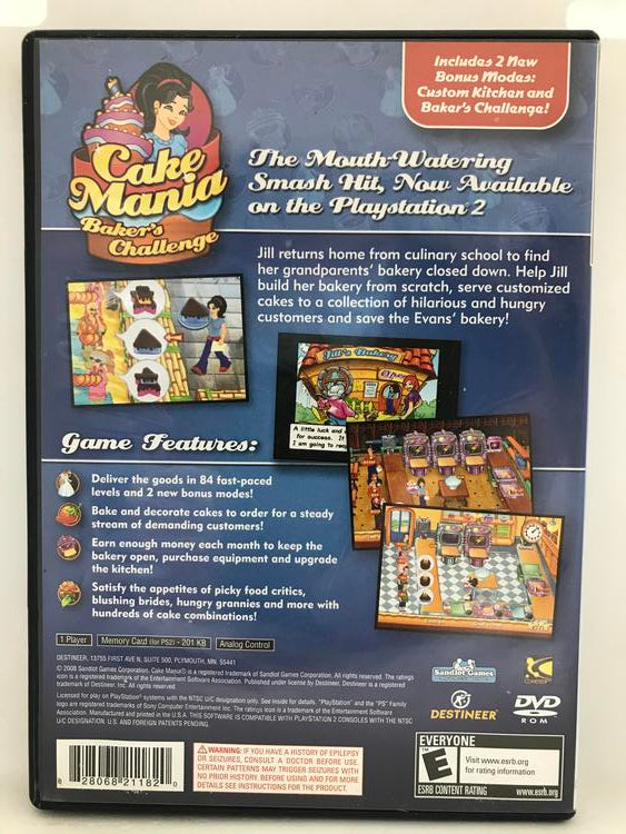CAKE MANIA BAKER'S CHALLENGE (WITH BOX) (used)